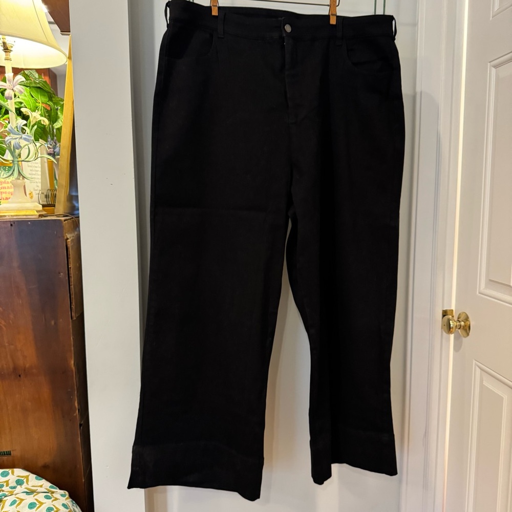 Universal Standard Carrie High Rise Wide Leg Jeans Plus Size “L” 22/24 NWT